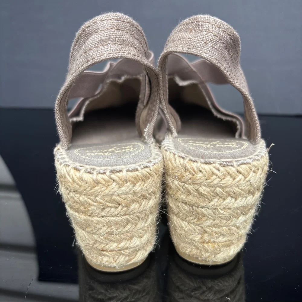 Toni Pons Ter Slingback Espadrille Wedge Sandals Size 6.5 - Picture 6 of 10